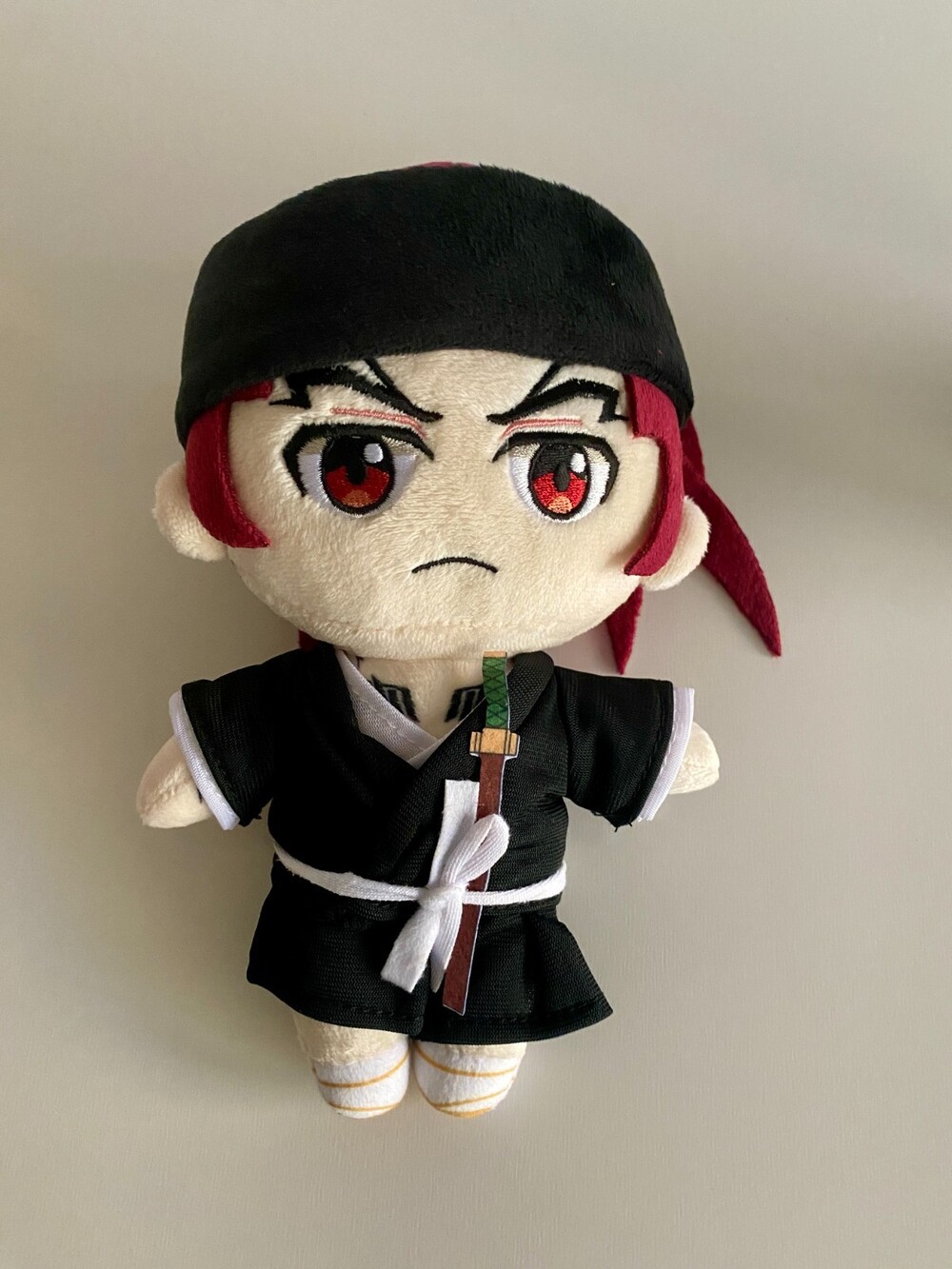 Bleach Renji Abarai  9" Plush doll Anime Chibi Shinigami Red Hair New